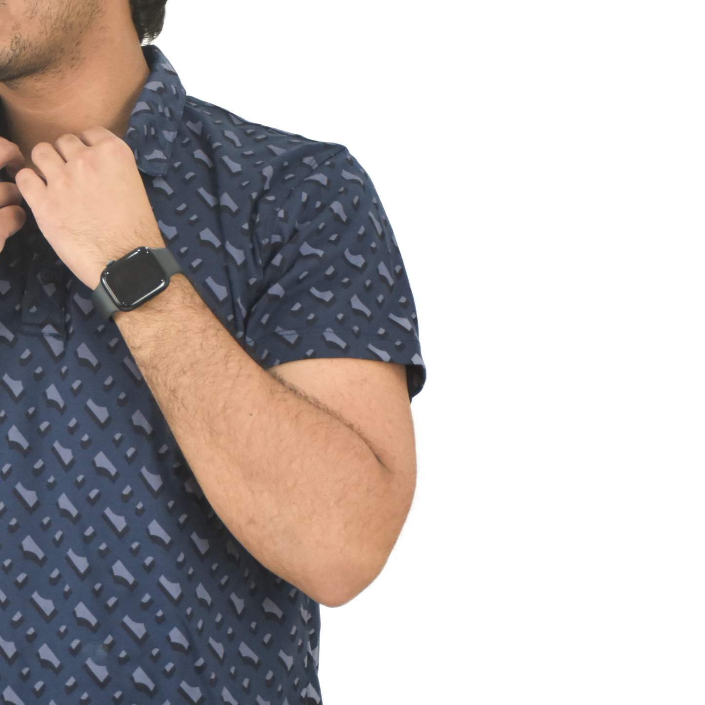 Camofoladge Blue Polo Men's Breathable and Lightweight T-Shirt