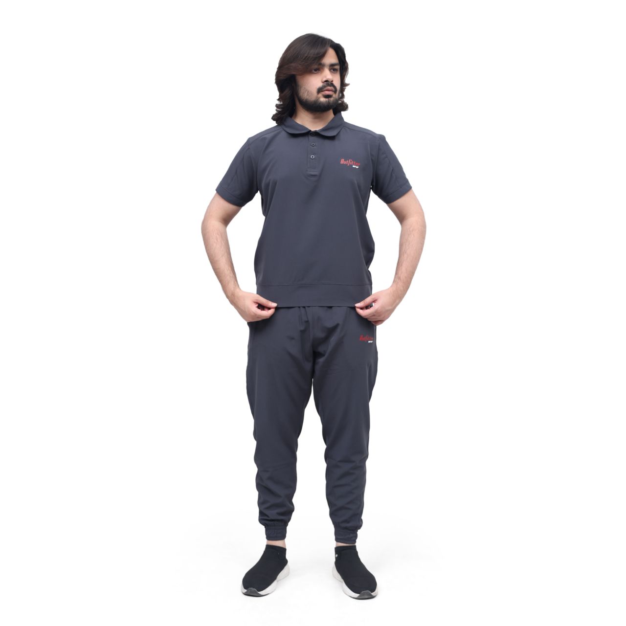 Men's Premium Grey Sportswear Set – 02