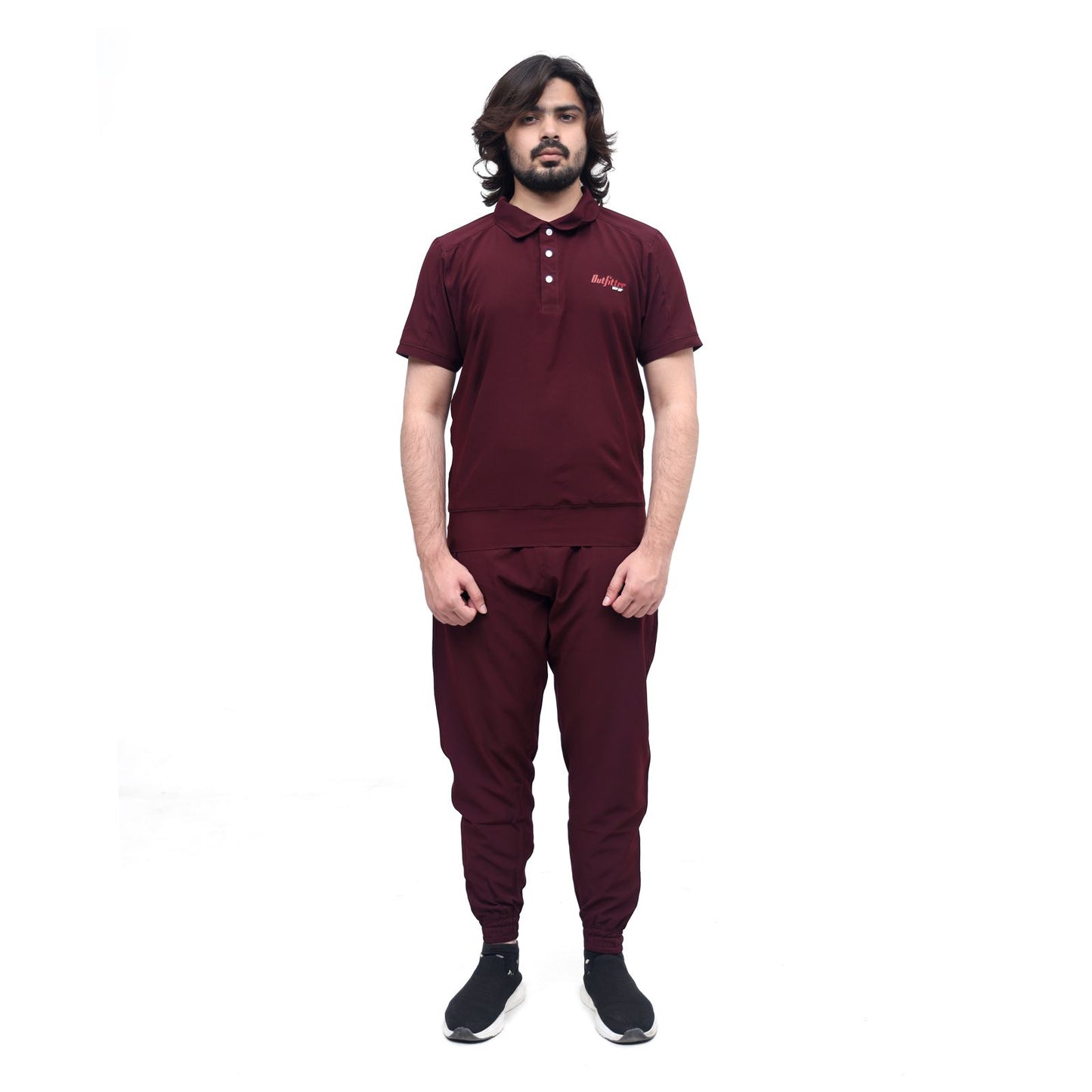 Men's Premium Mehroon Sportswear Set – 05