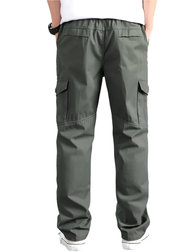 Premium Quality Men's Cotton 6 Pocket Cargo Trouser