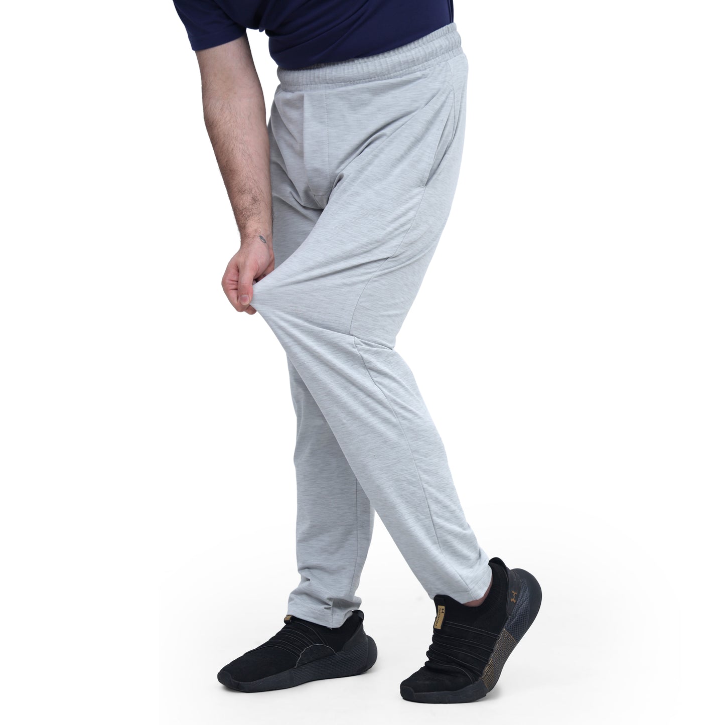 Essential Grayish Blue Trouser – Comfort Redefined