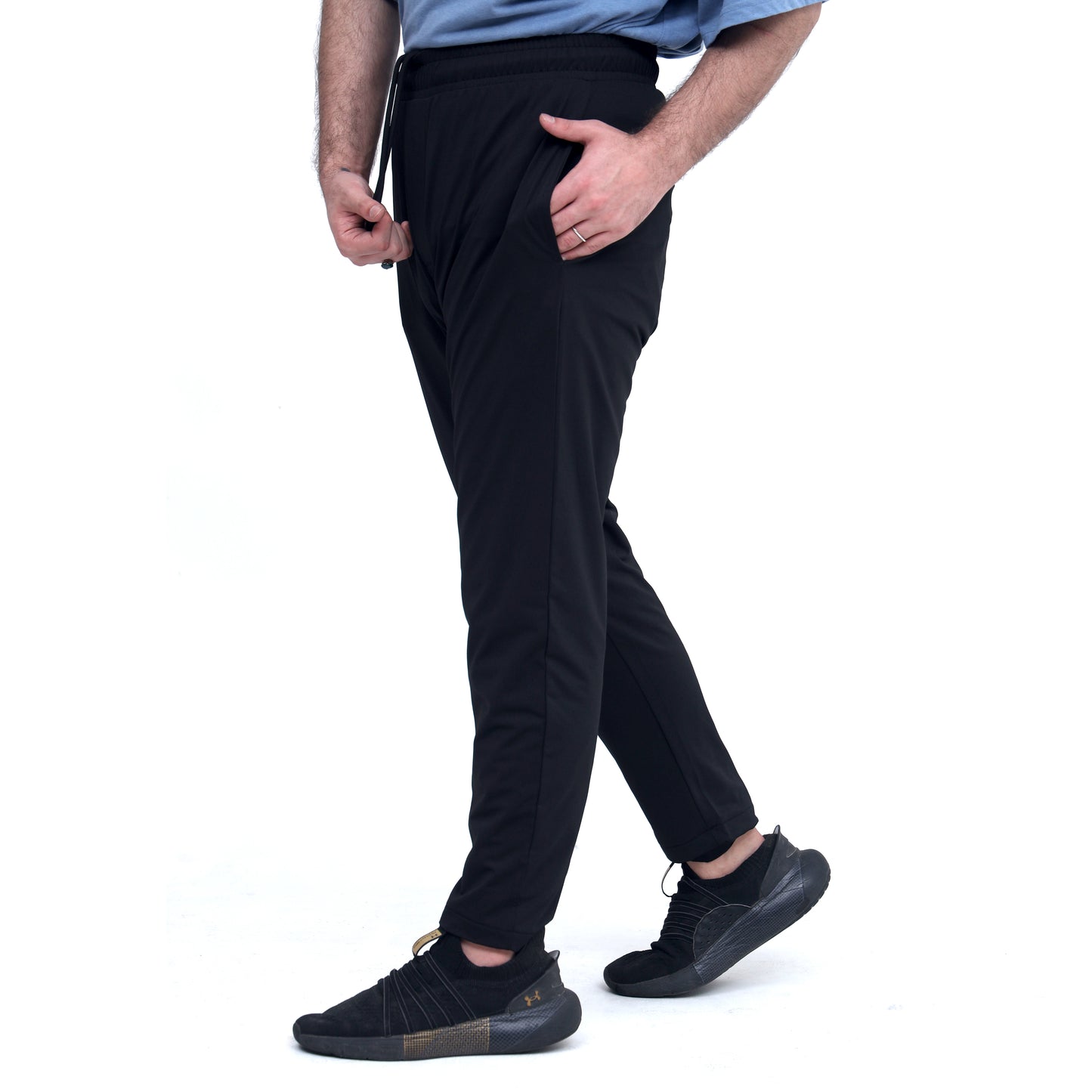 Essential Rich Black Trouser – Comfort Redefined