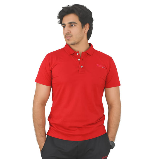 Men's Polo Breathable And Lightweight T-Shirt