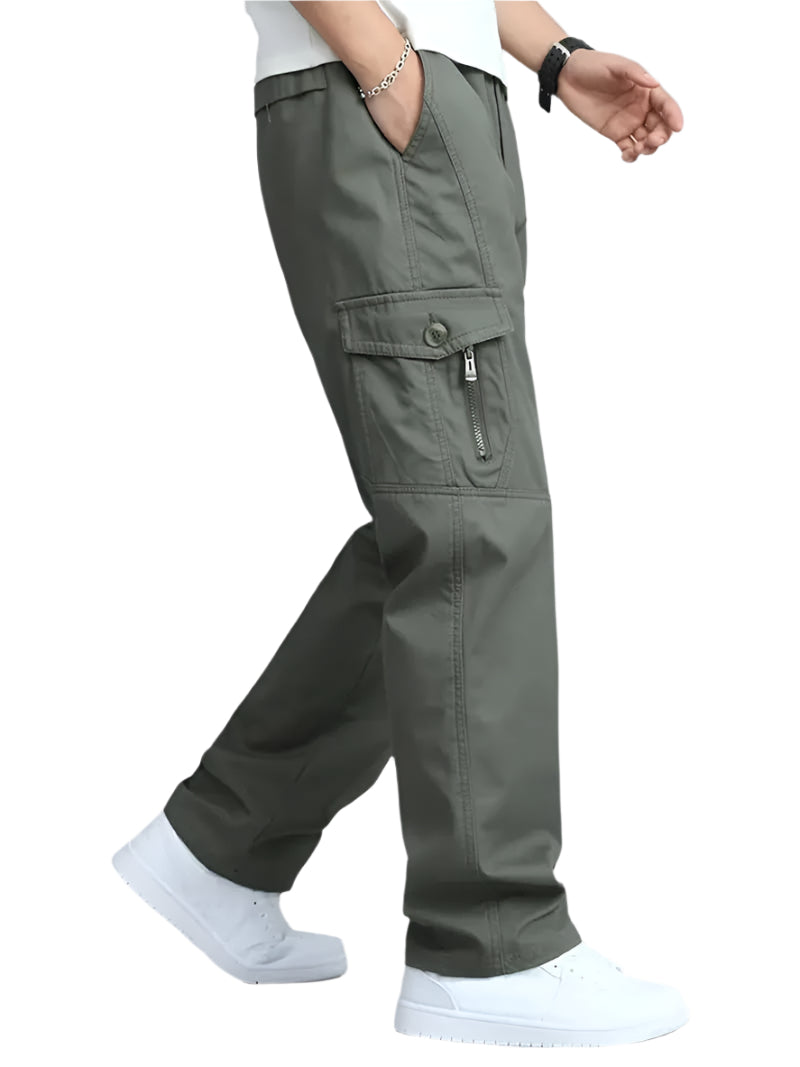 Premium Quality Men's Cotton 6 Pocket Cargo Trouser