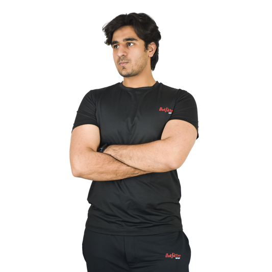 Black Dry Fit Track Suit
