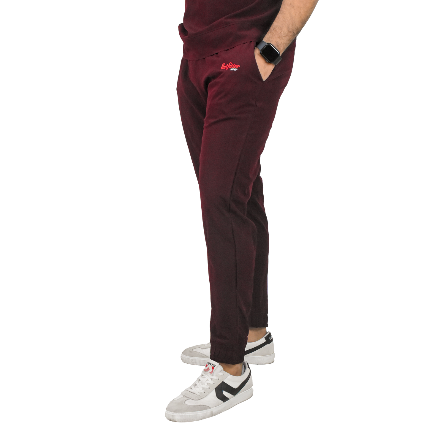 Maroon Track Suit