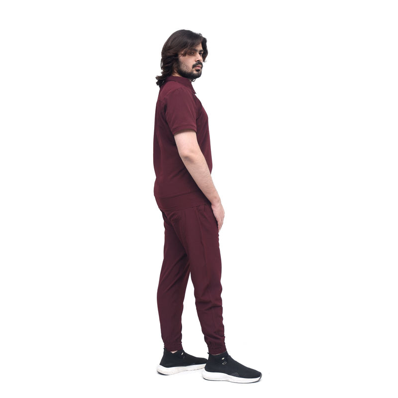 Men's Premium Mehroon Sportswear Set – 05
