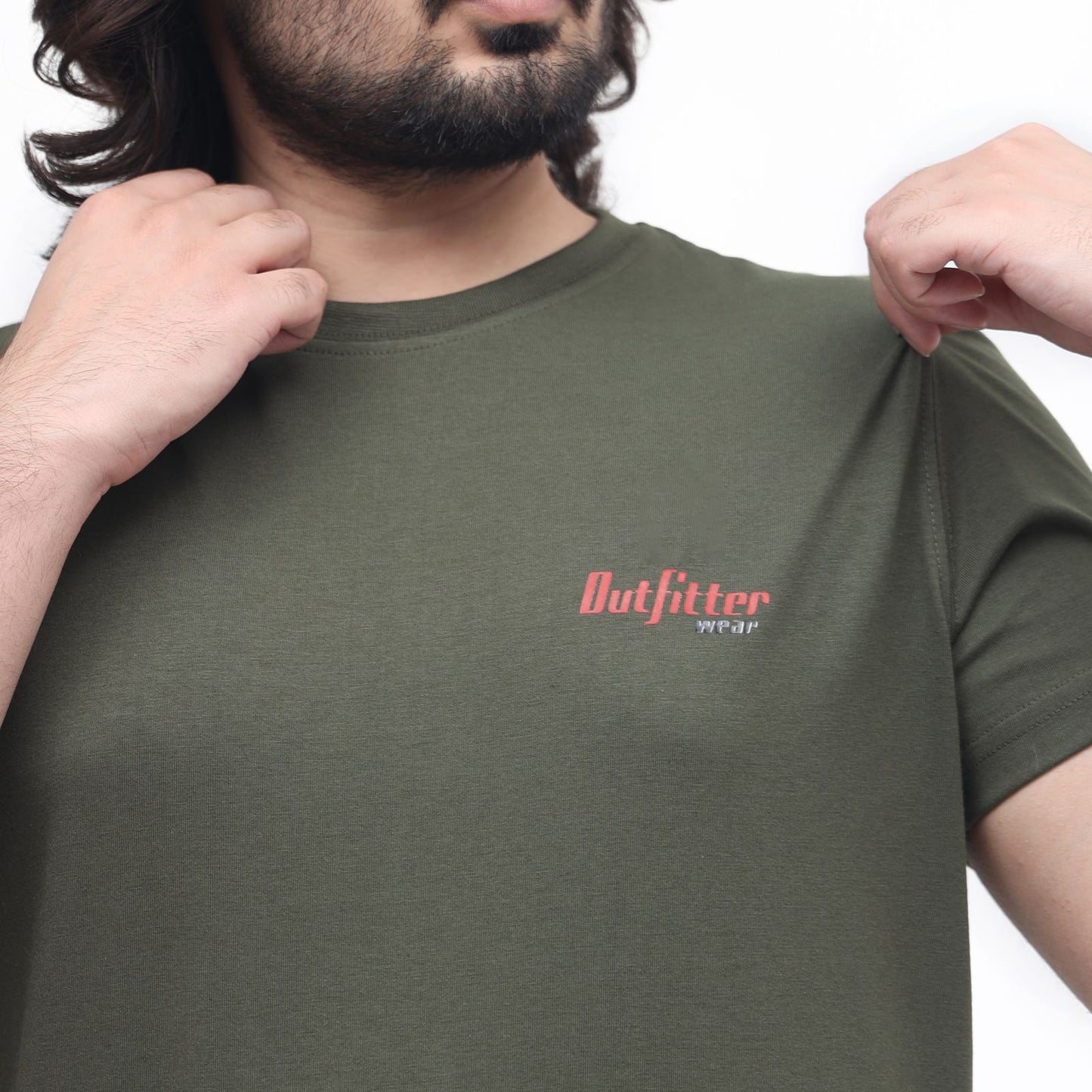 Men's Light Green Performance T-Shirt – Breathable & Lightweight